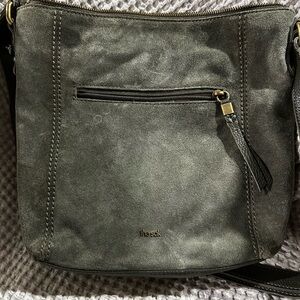 The Sak Dark Green Crossbody Bag